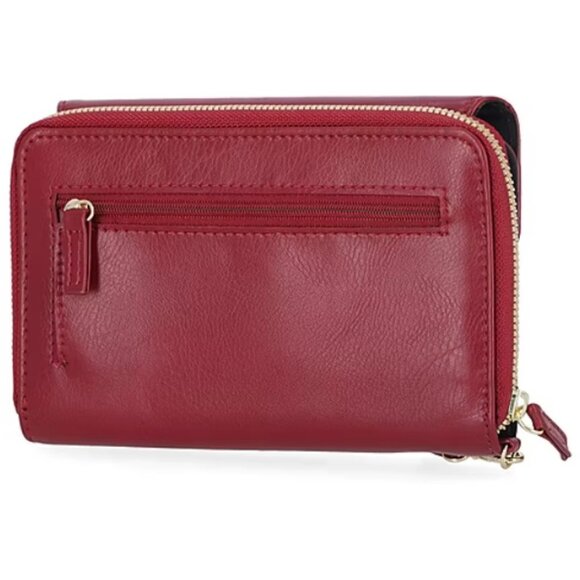 Mundi Clutch Wristlet Big Fat Expandable Zip Around Wallet RFID protection NWT - Picture 7 of 9